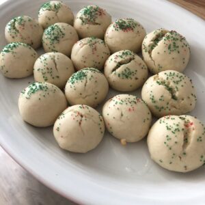 Italian Wedding Cookies